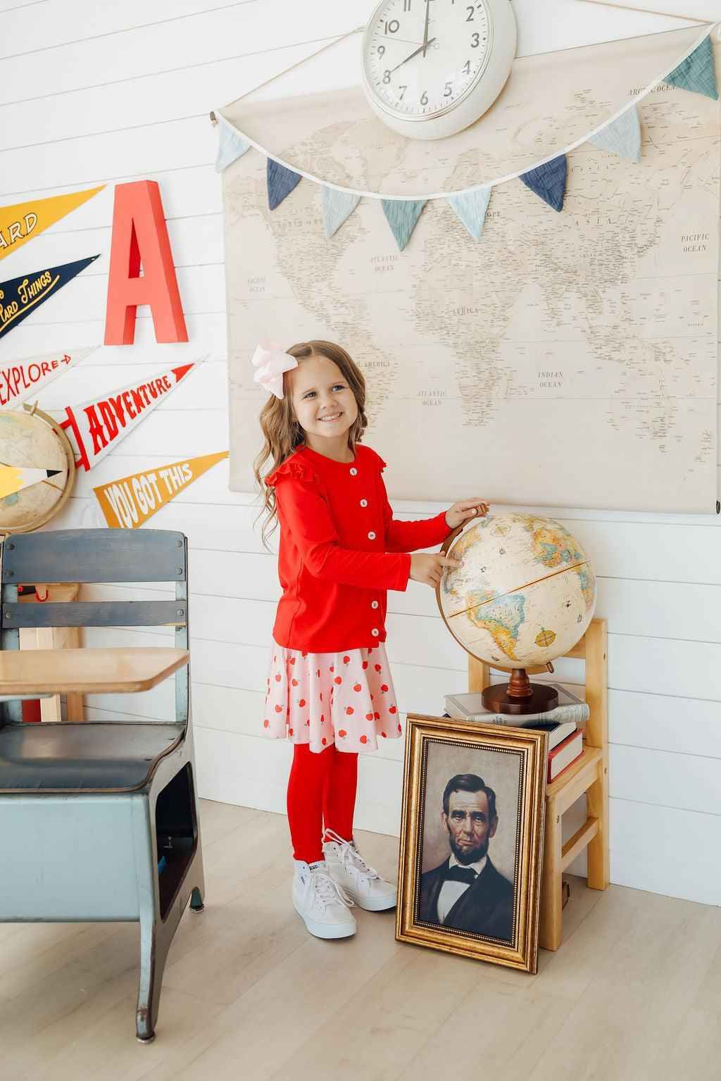 An Apple a Day Twirl Skegging - Meera's Mini Mavericks