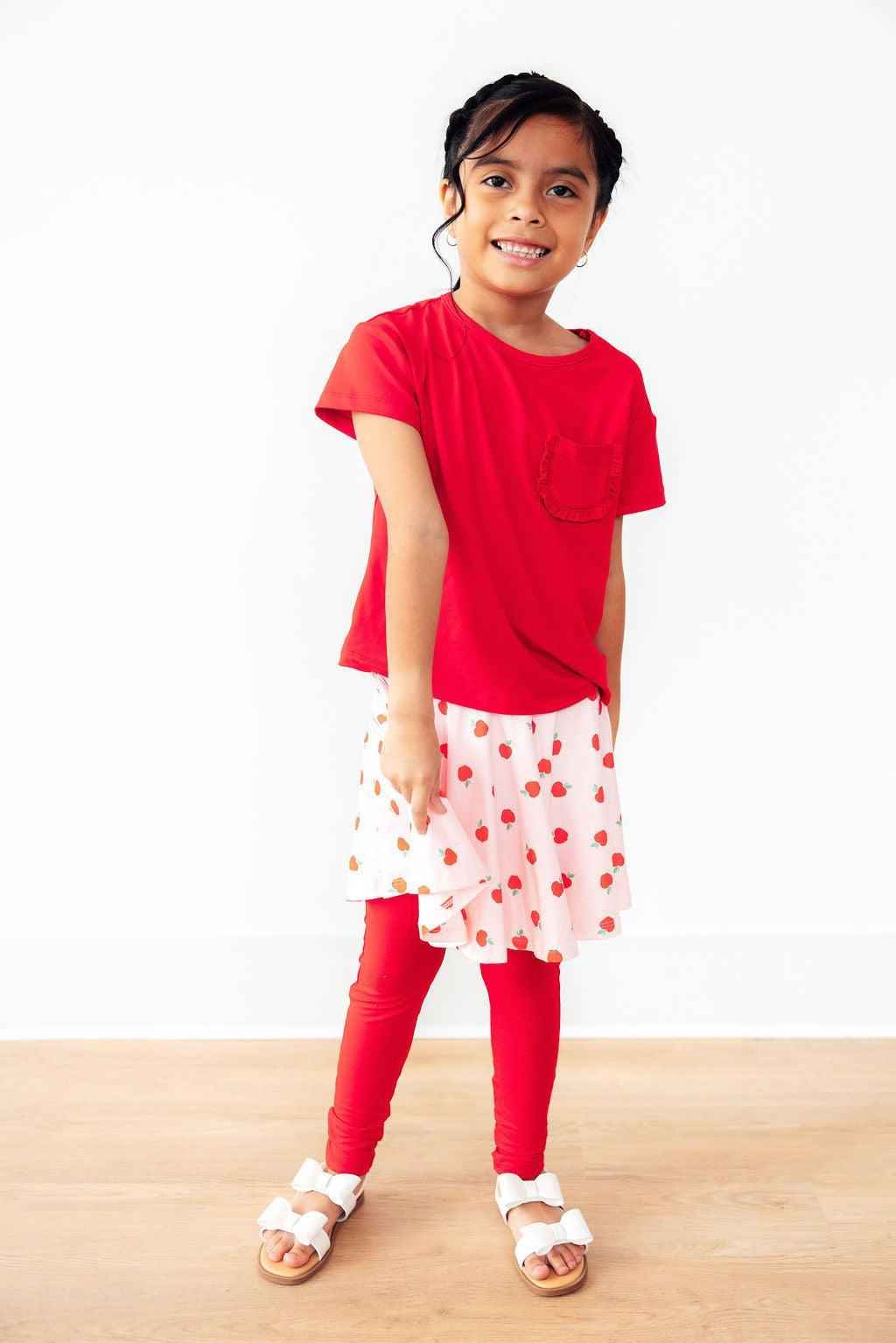 An Apple a Day Twirl Skegging - Meera's Mini Mavericks