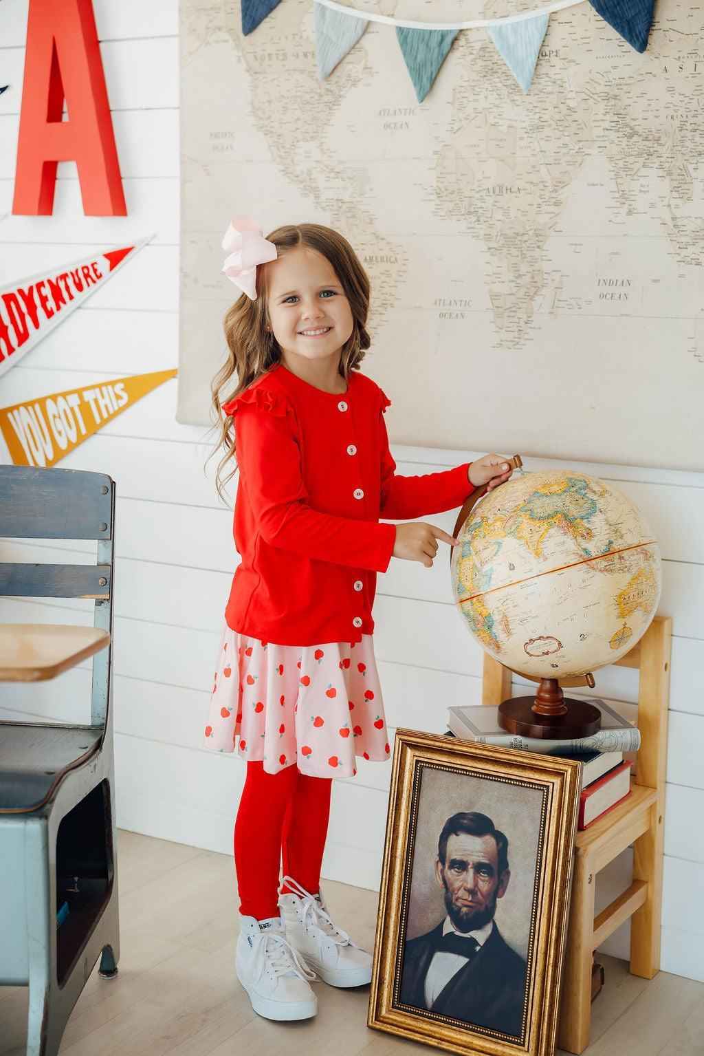 An Apple a Day Twirl Skegging - Meera's Mini Mavericks