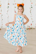 Anchors Away Ruffle Maxi Dress - Meera's Mini Mavericks