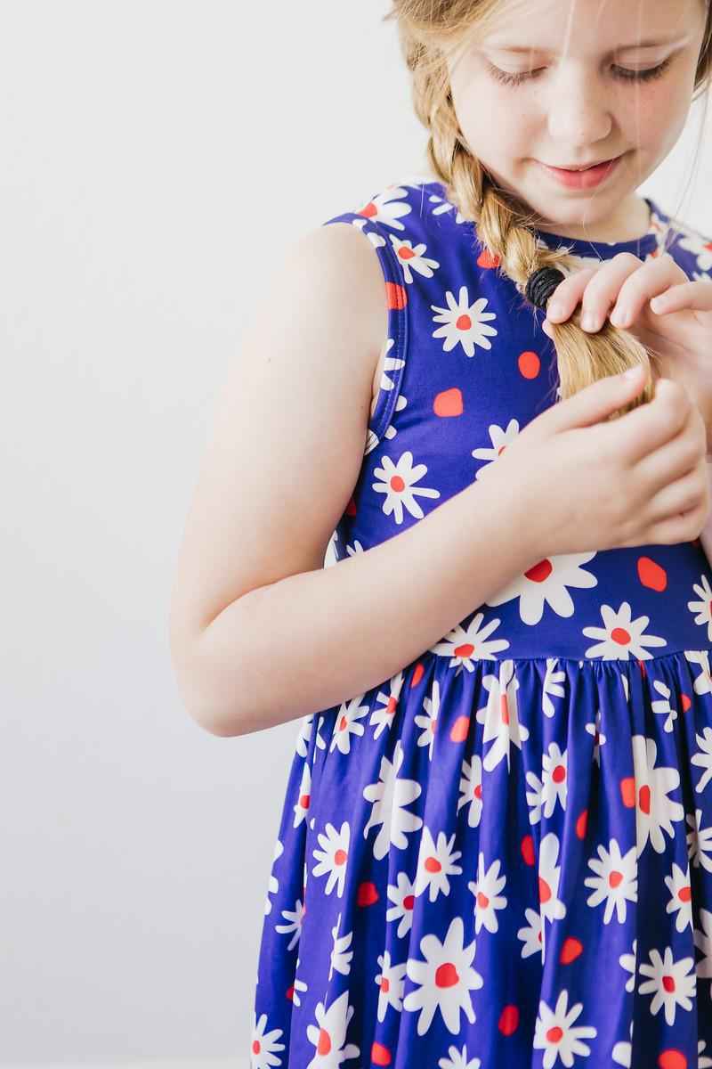 Baby You're a Firework Tank Twirl Dress - Meera's Mini Mavericks
