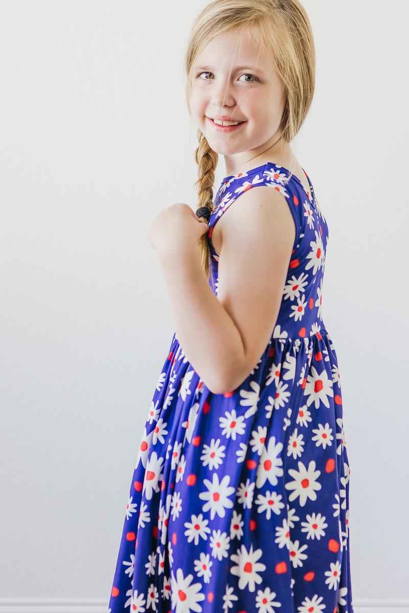 Baby You're a Firework Tank Twirl Dress - Meera's Mini Mavericks