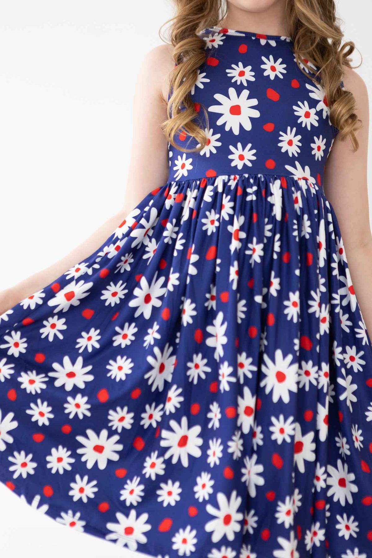 Baby You're a Firework Tank Twirl Dress - Meera's Mini Mavericks