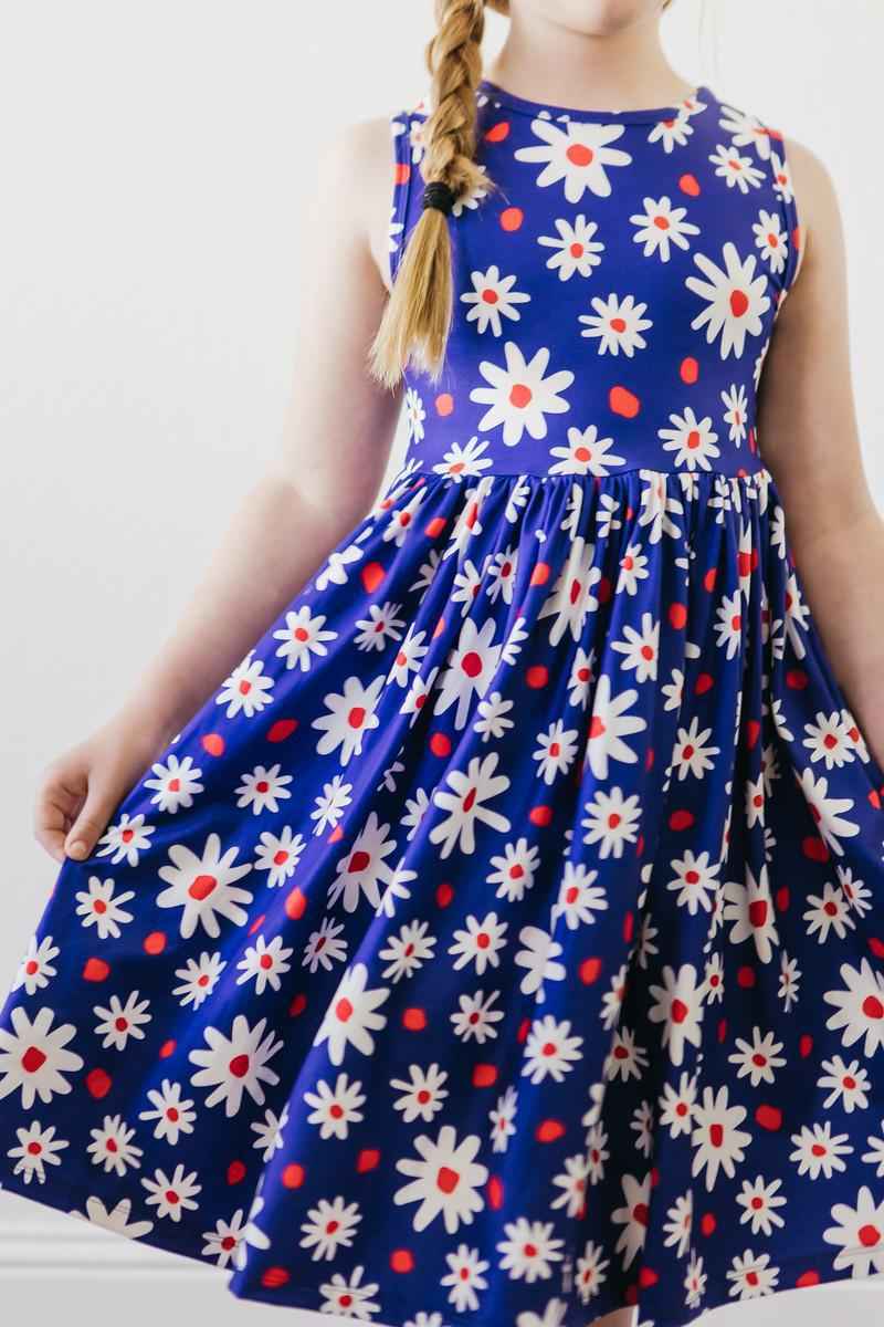 Baby You're a Firework Tank Twirl Dress - Meera's Mini Mavericks