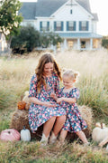 Beauty in Bloom Smocked Ruffle Dress - Meera's Mini Mavericks