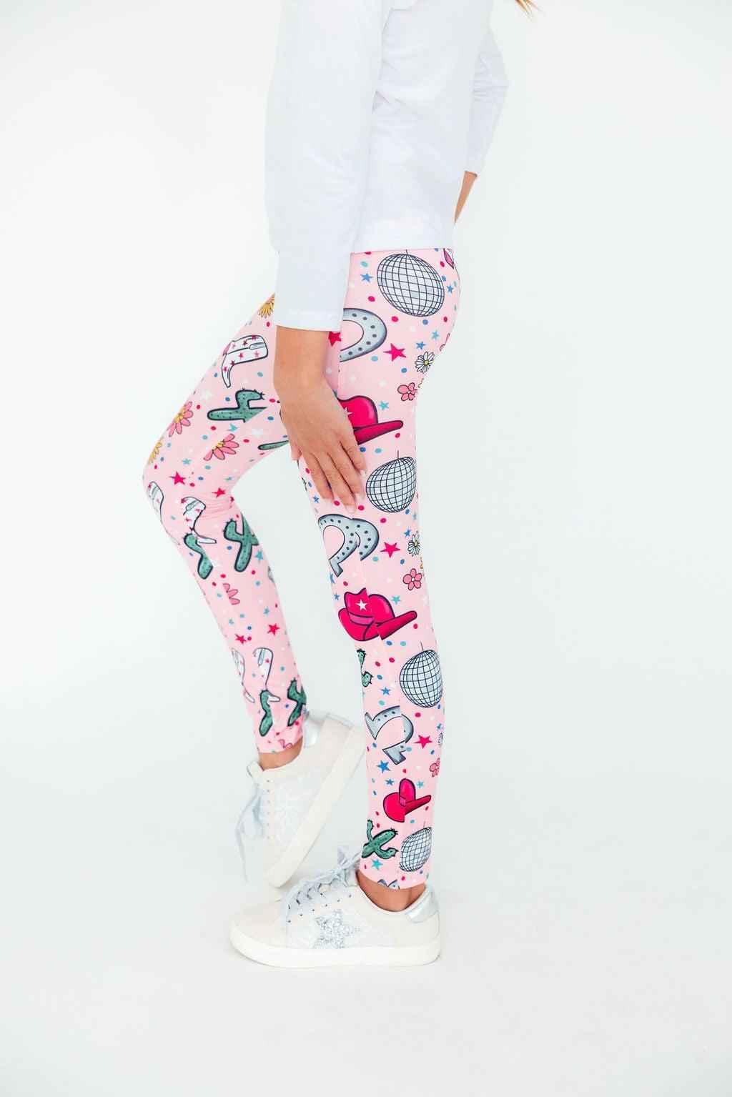 Boots & Bling Leggings - Meera's Mini Mavericks