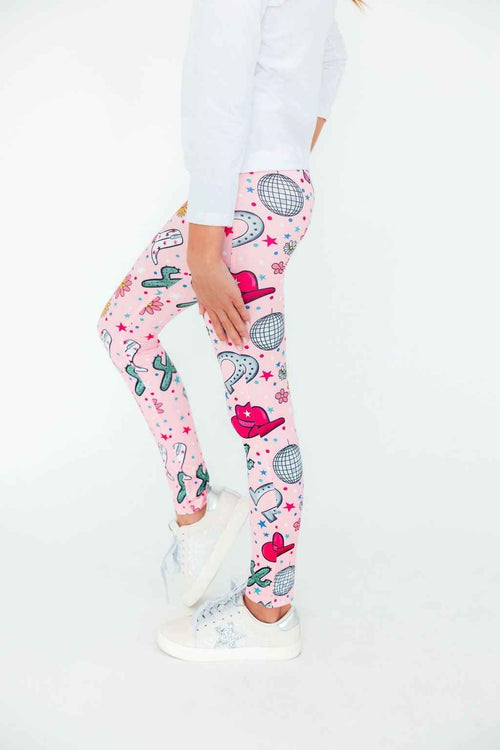 Boots & Bling Leggings - Meera's Mini Mavericks