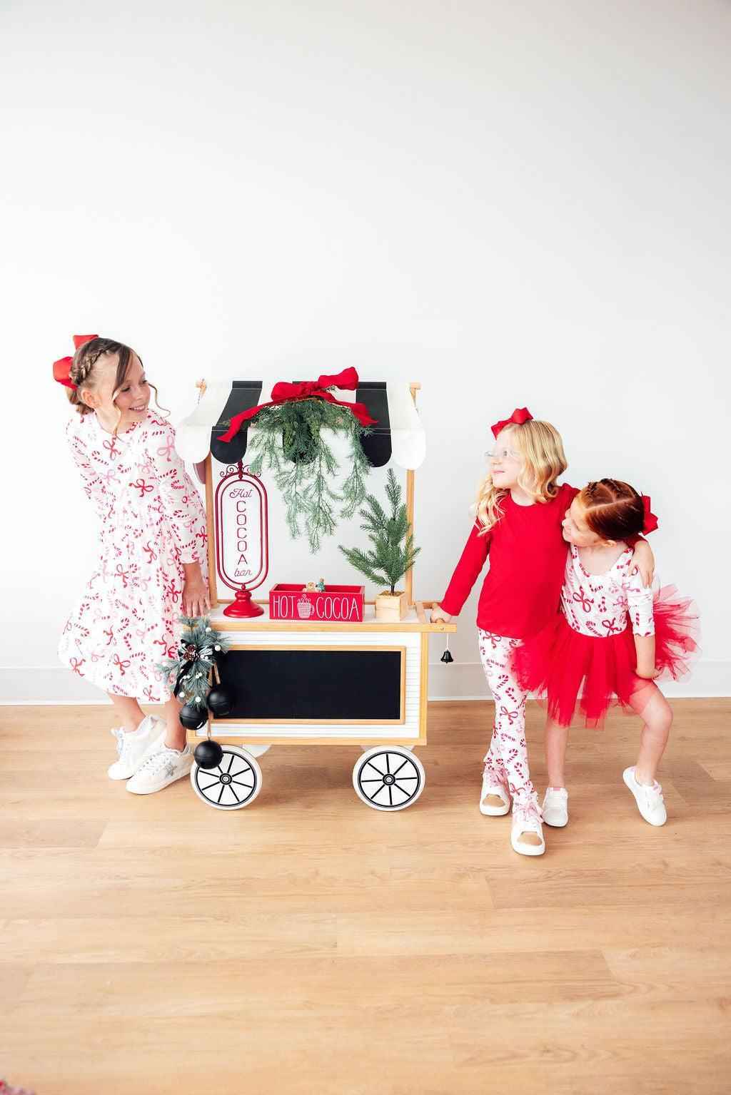 Candy Cane Lane Leggings - Meera's Mini Mavericks