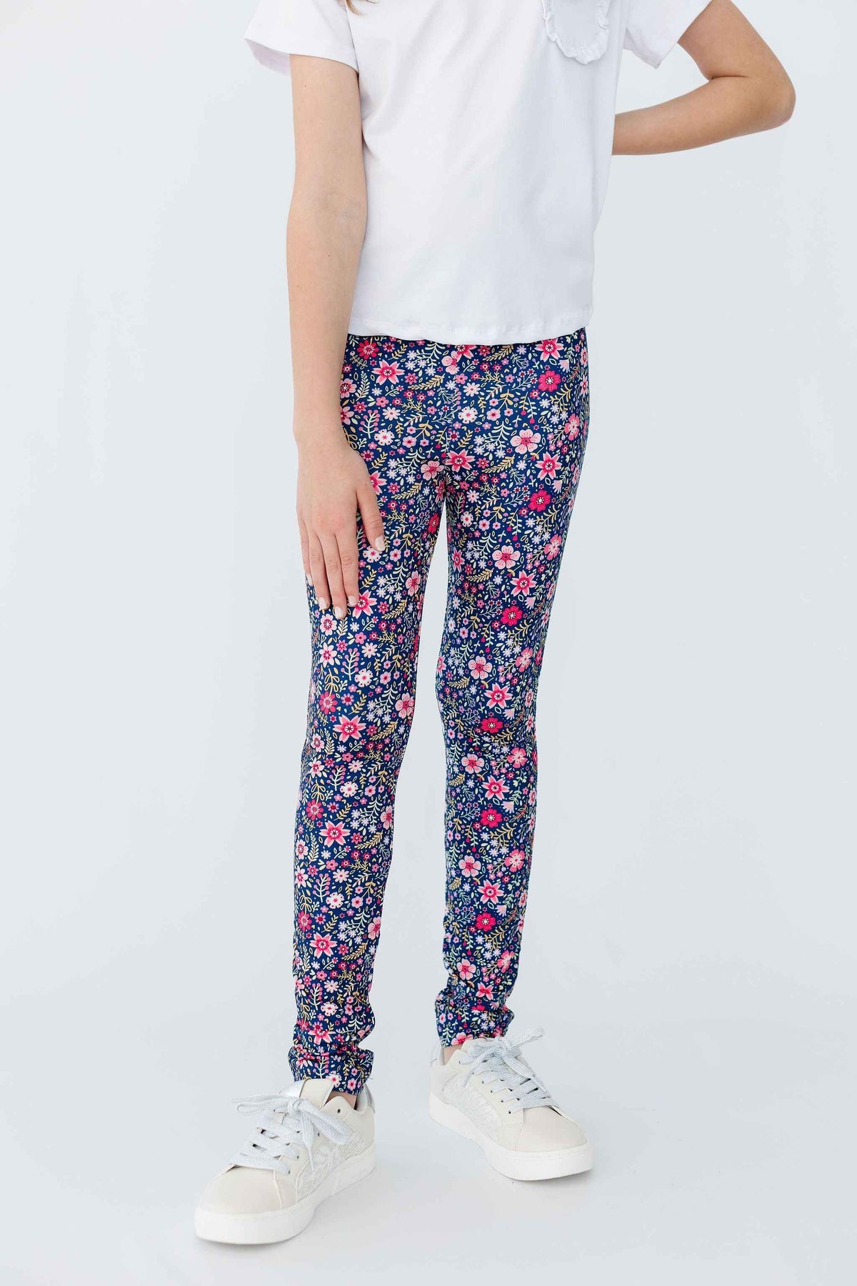 Flower Farm Leggings - Meera's Mini Mavericks