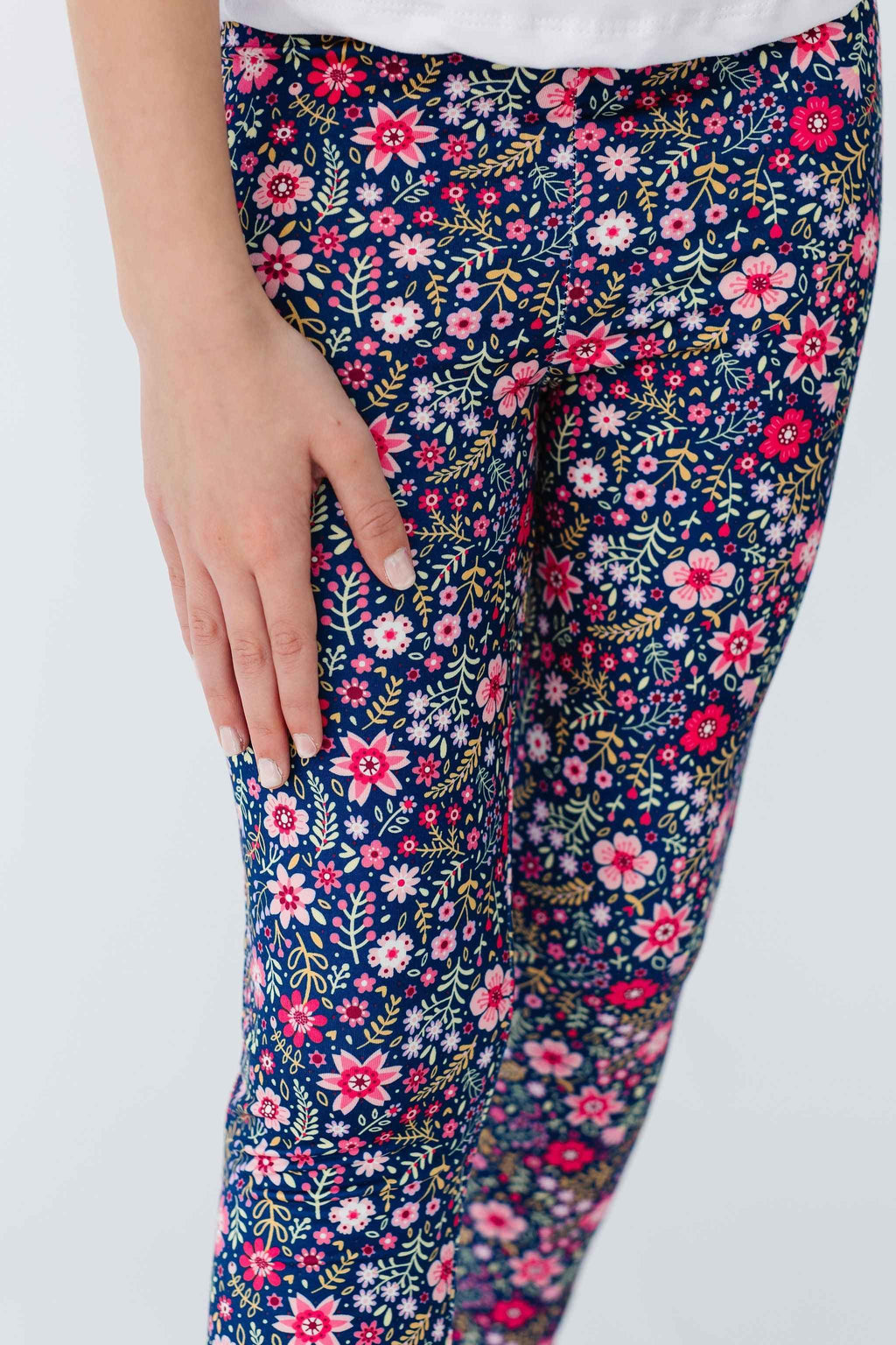 Flower Farm Leggings - Meera's Mini Mavericks