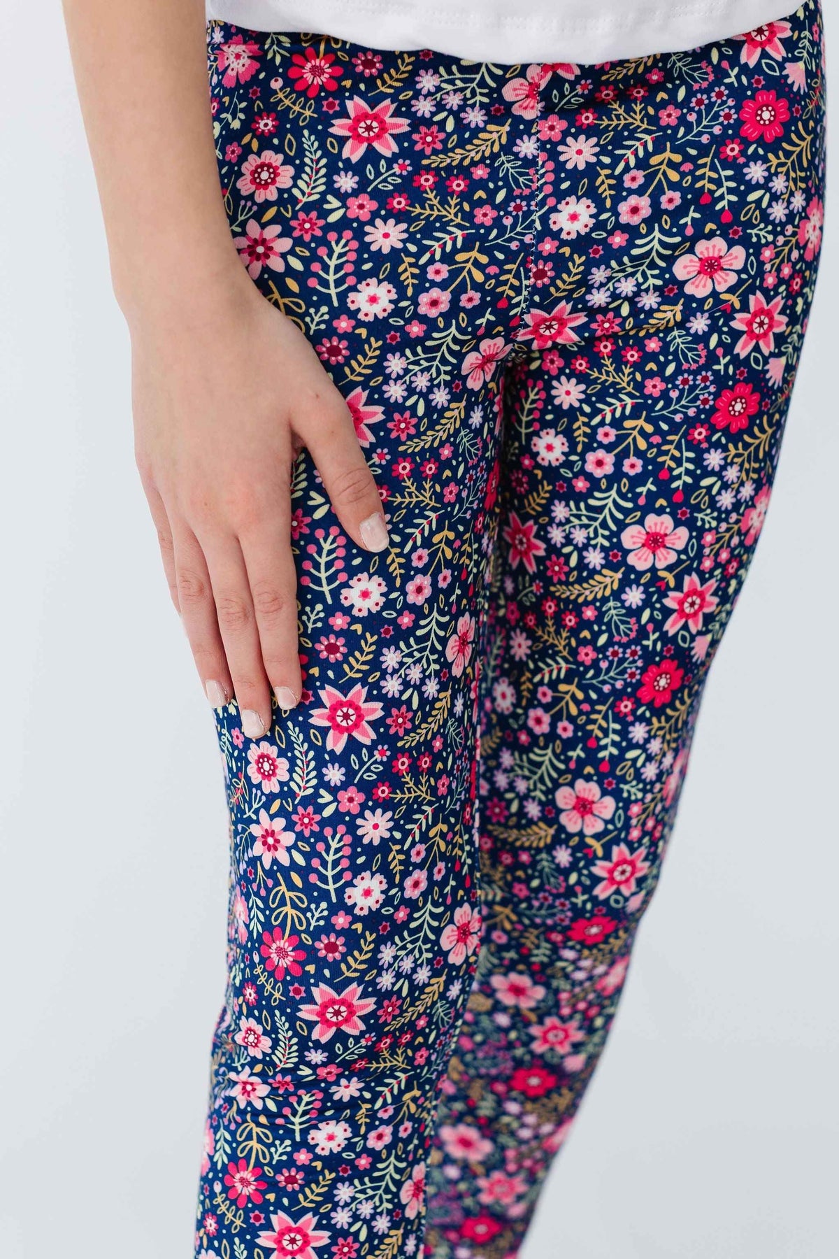Flower Farm Leggings - Meera's Mini Mavericks
