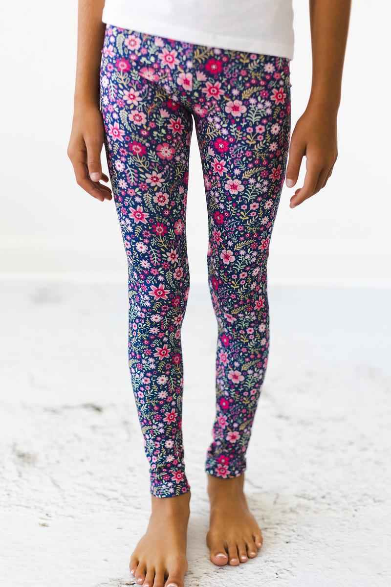 Flower Farm Leggings - Meera's Mini Mavericks