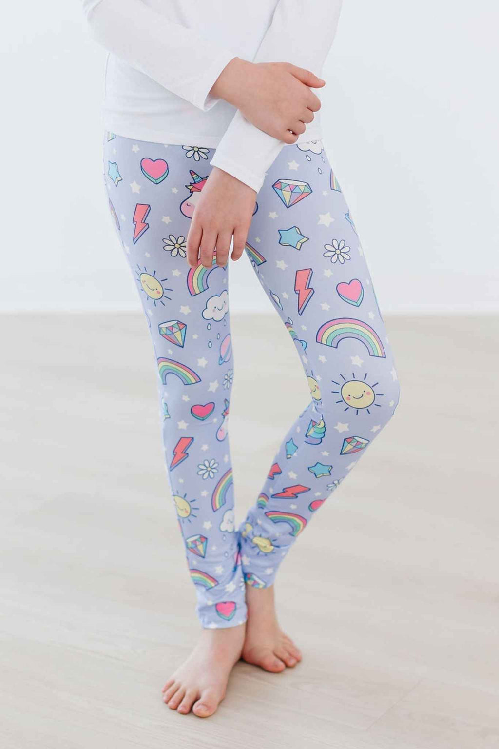 Galactic Unicorns Leggings - Meera's Mini Mavericks
