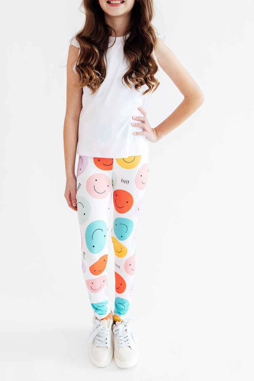 Happy Days Leggings - Meera's Mini Mavericks