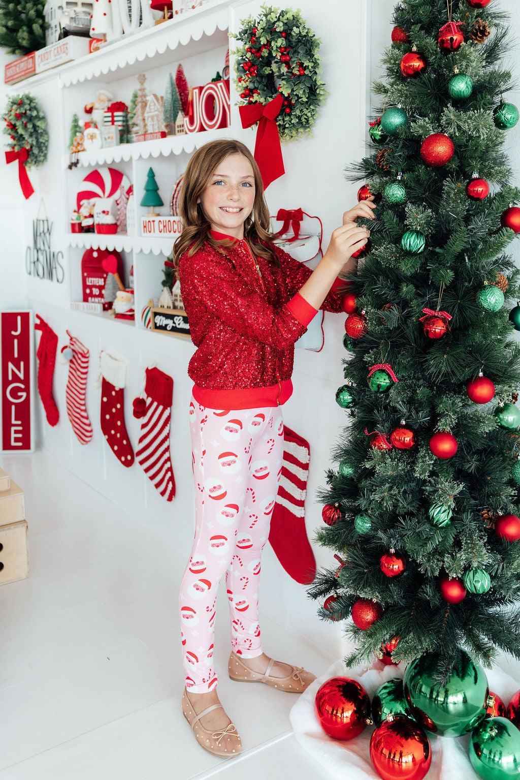 Jingle Bells Leggings - Meera's Mini Mavericks