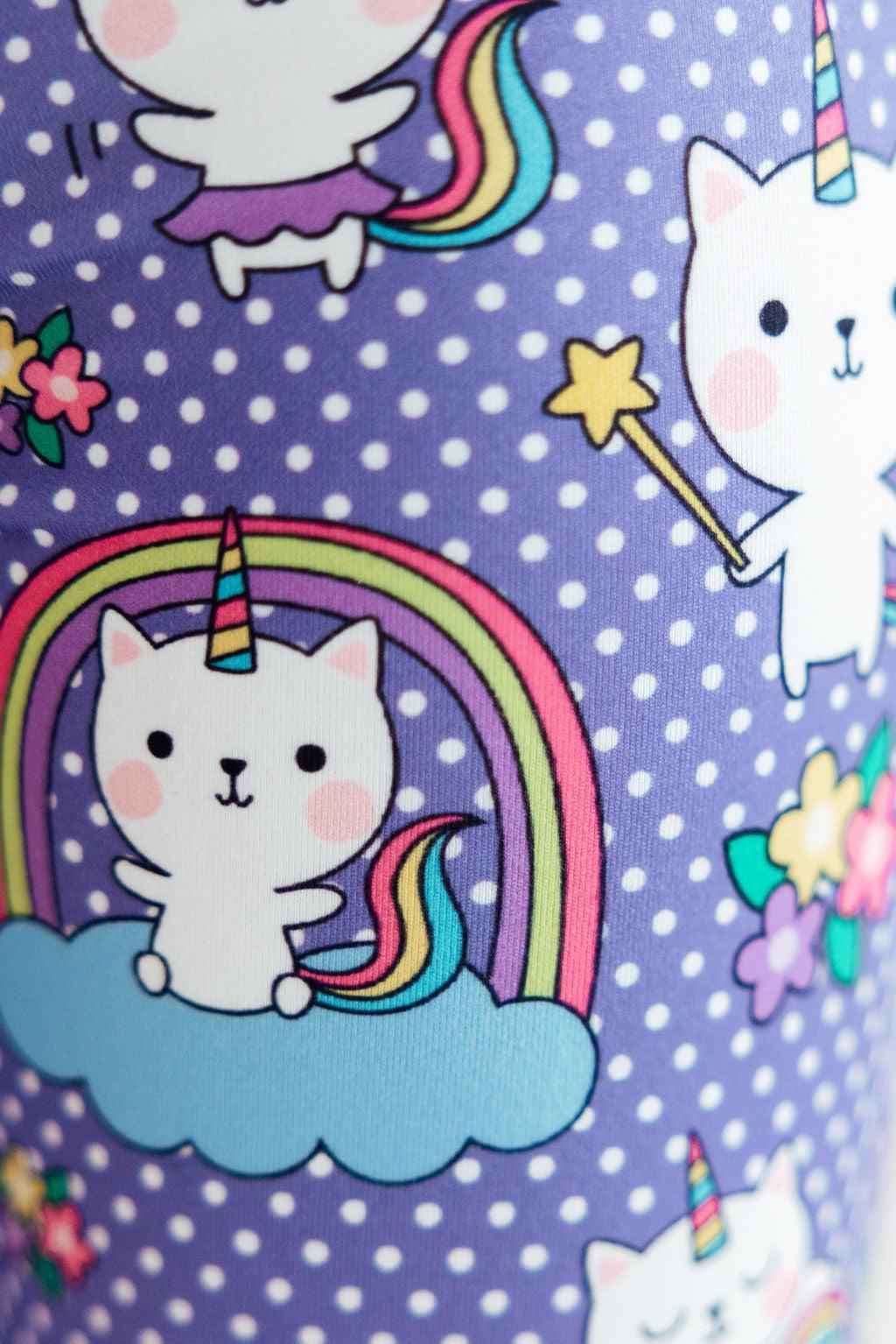 Kitties in the Clouds Leggings - Meera's Mini Mavericks