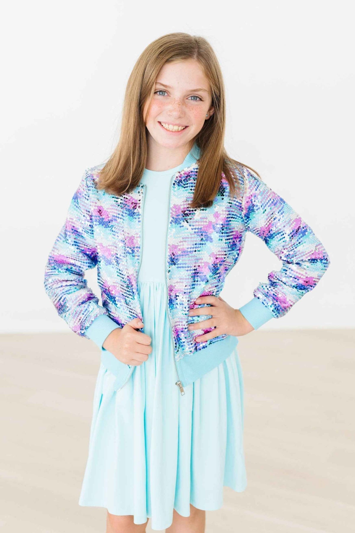 Mermaid Flip Sequin Jacket