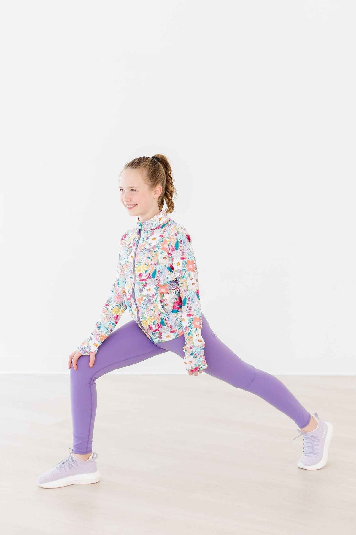 SALE Playful Purple Active Legging - Meera's Mini Mavericks