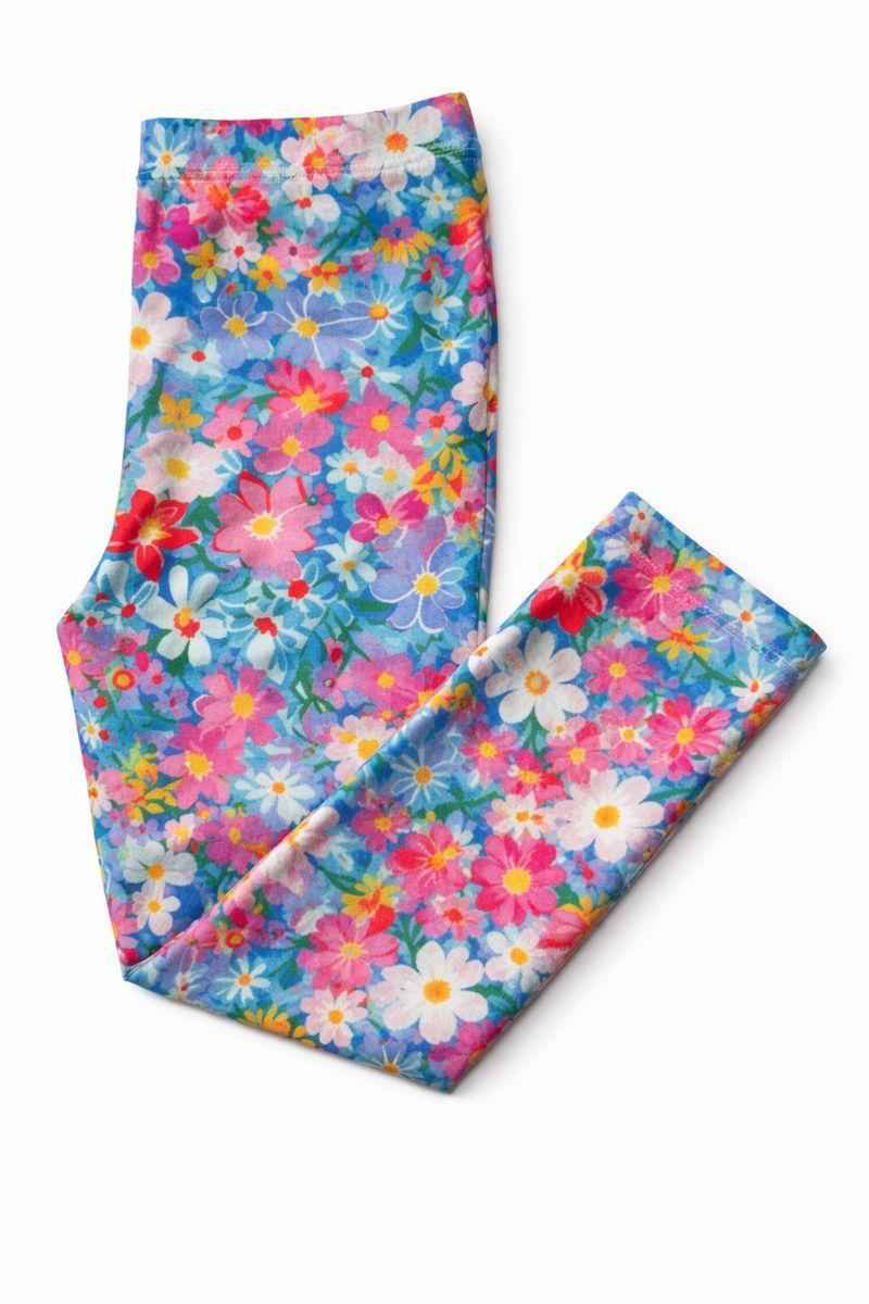 Preppy Floral Leggings - Meera's Mini Mavericks