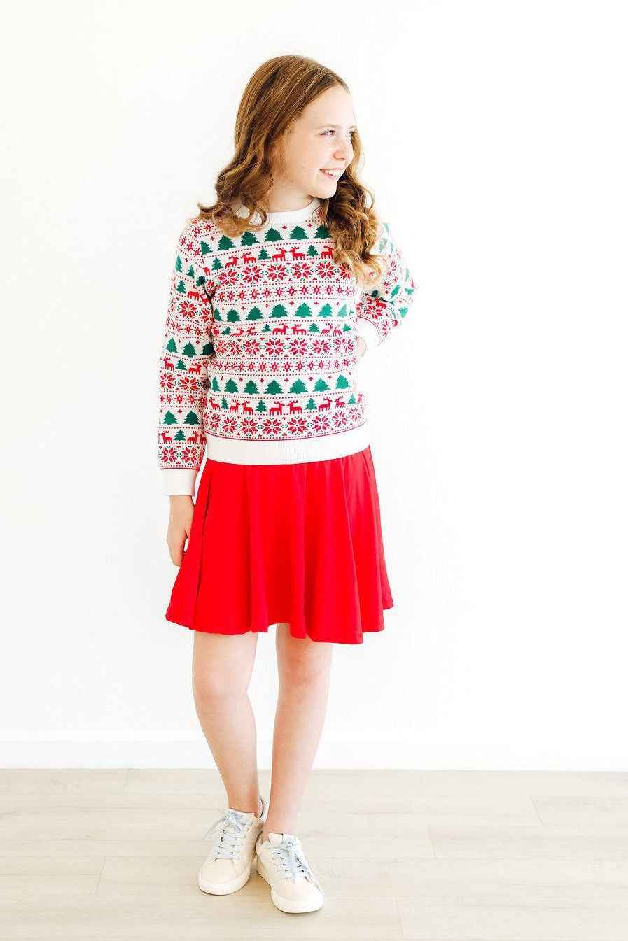 Reindeer Kisses Sweater - Meera's Mini Mavericks