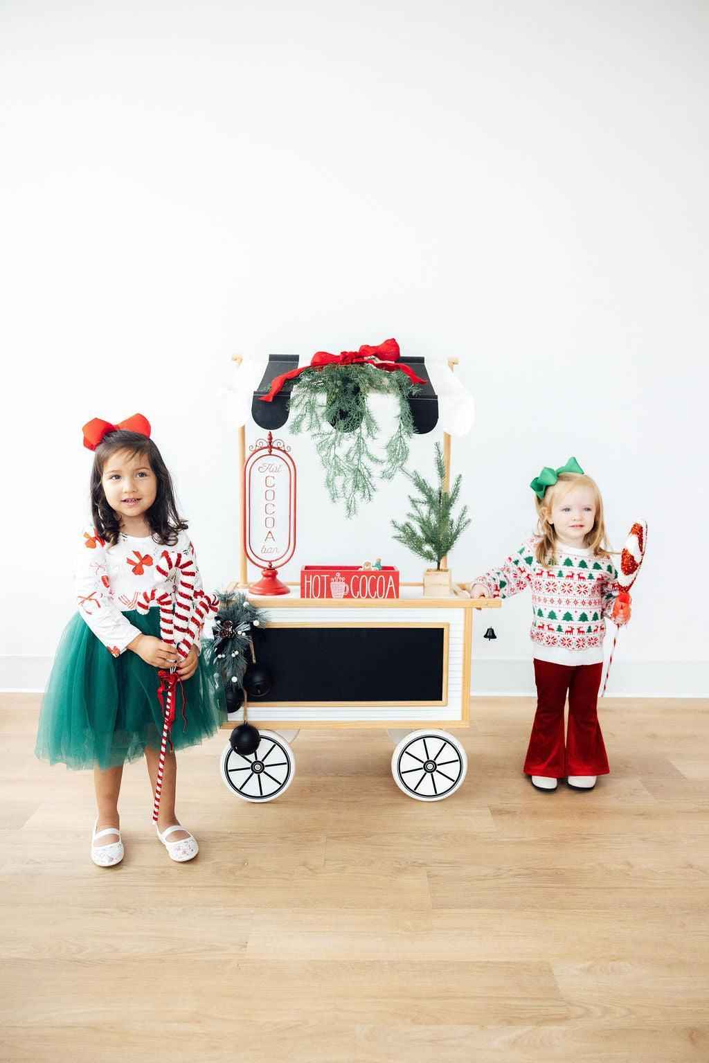 Reindeer Kisses Sweater - Meera's Mini Mavericks