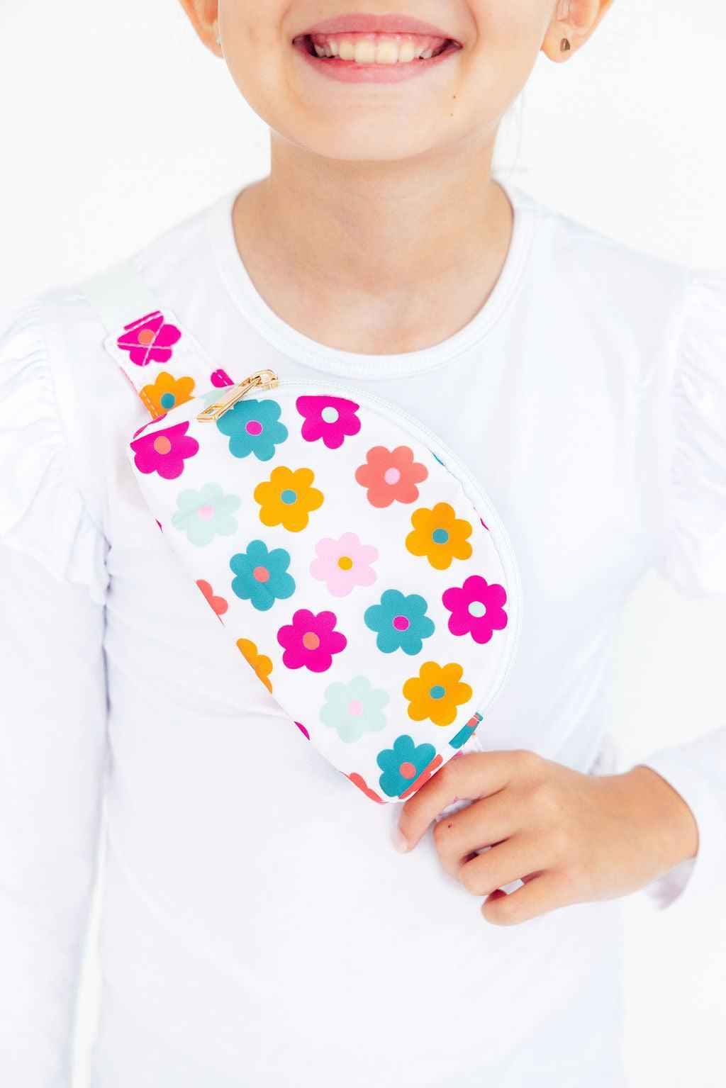 Retro Floral Belt Bag - Meera's Mini Mavericks