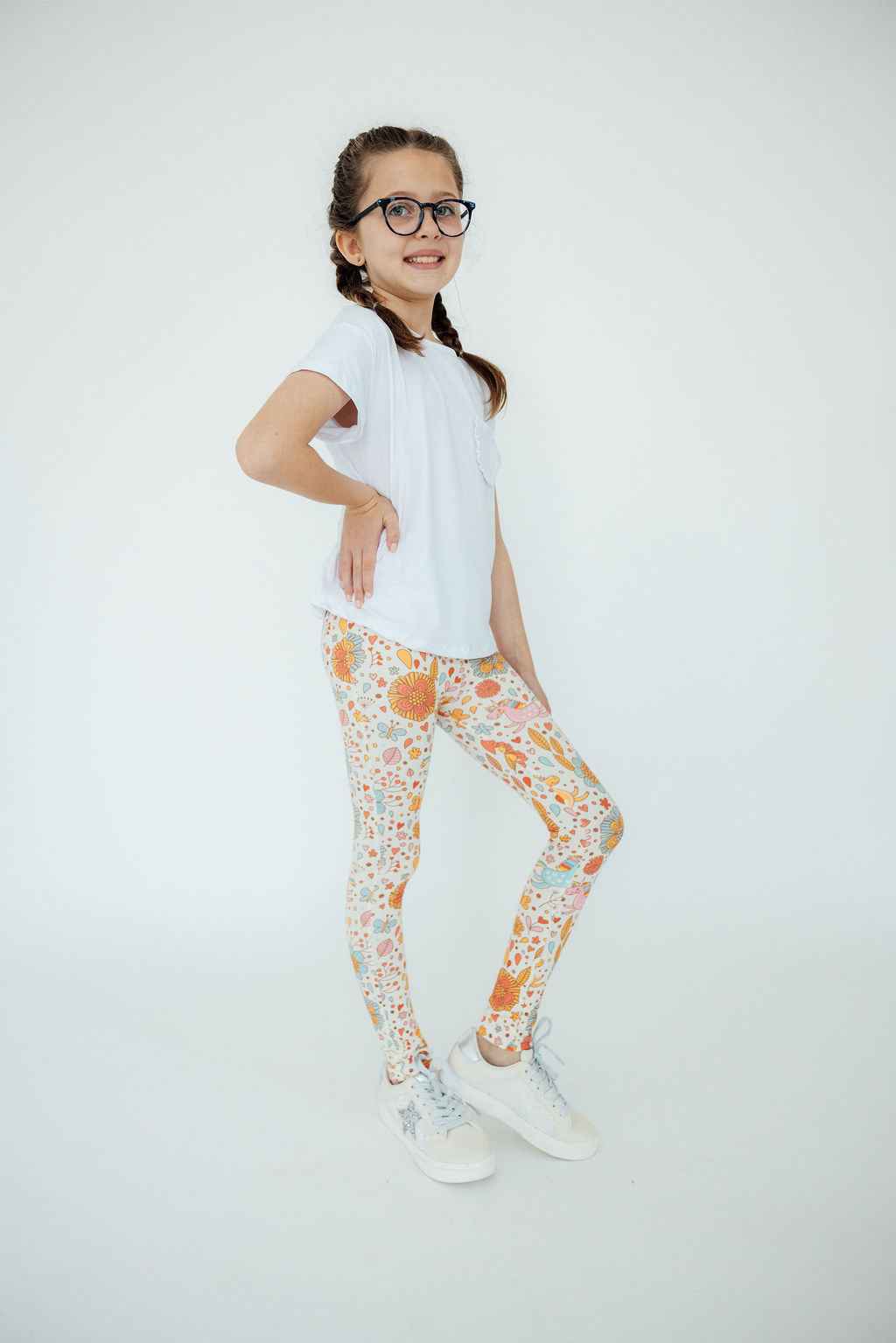 Retro Unicorns Leggings - Meera's Mini Mavericks