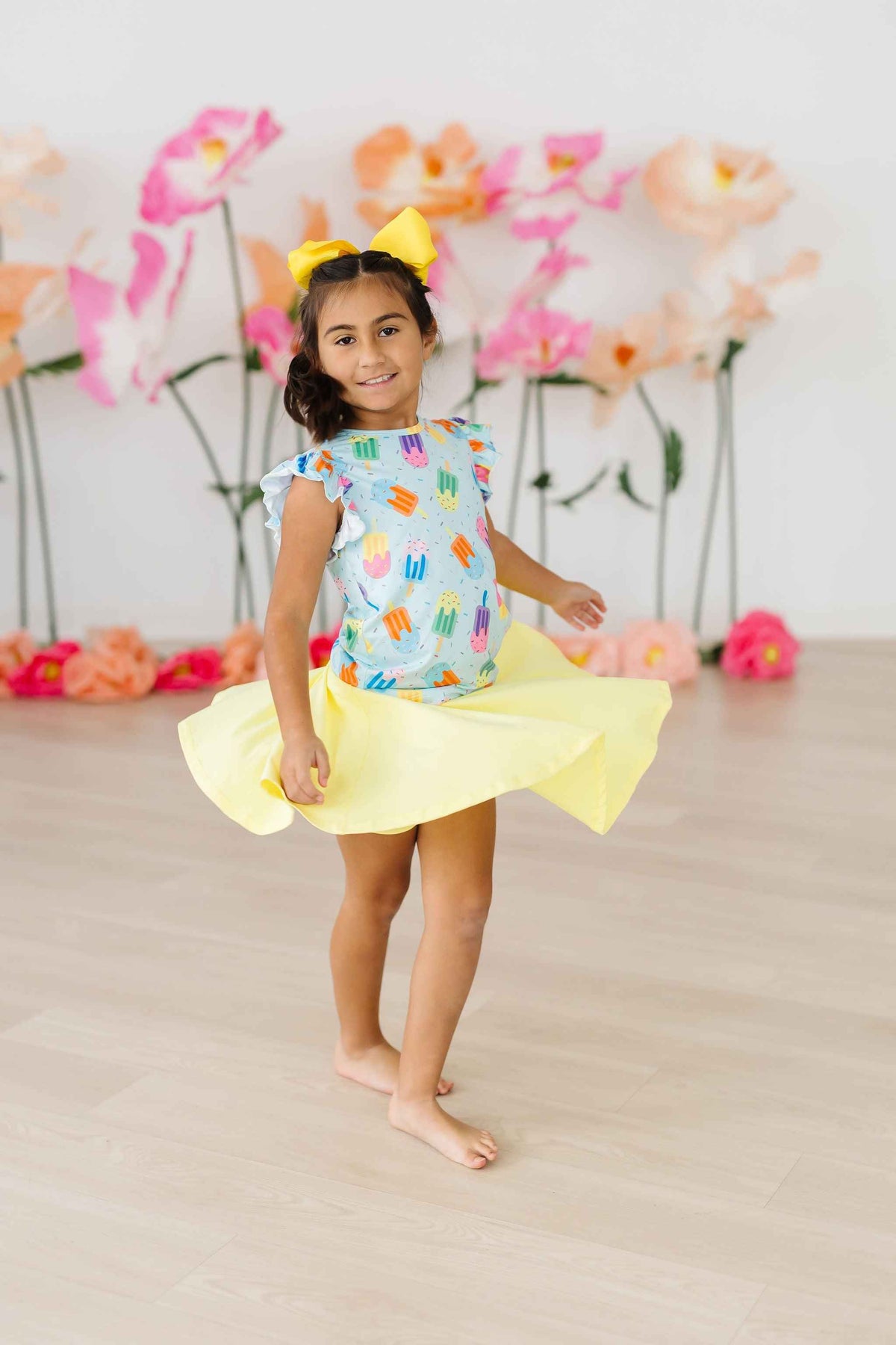 Sweet Treat S/S Ruffle Tee - Meera's Mini Mavericks