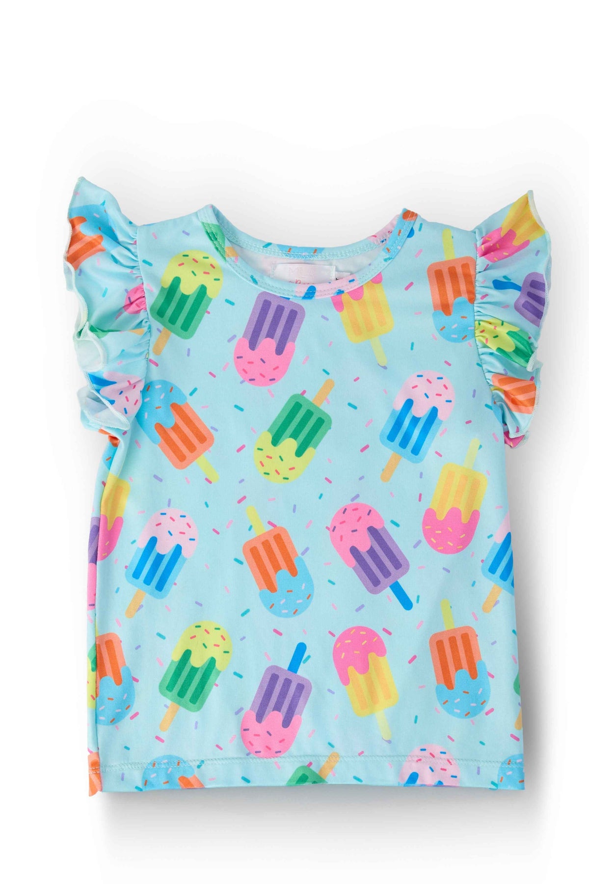 Sweet Treat S/S Ruffle Tee - Meera's Mini Mavericks