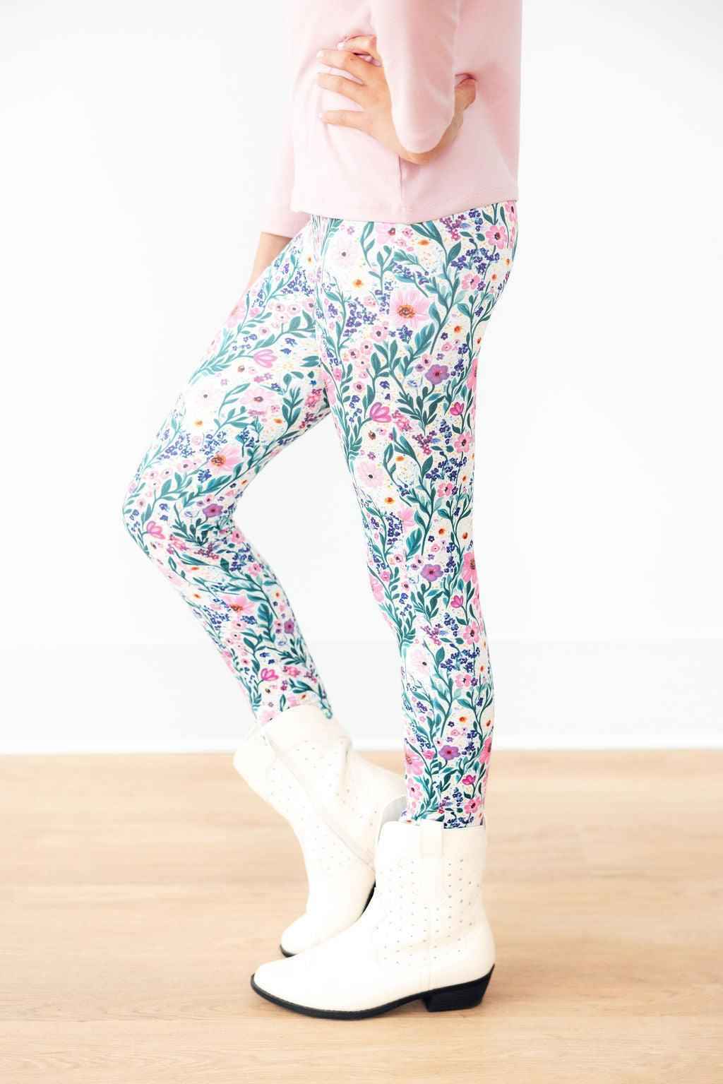 Vivid Garden Leggings - Meera's Mini Mavericks
