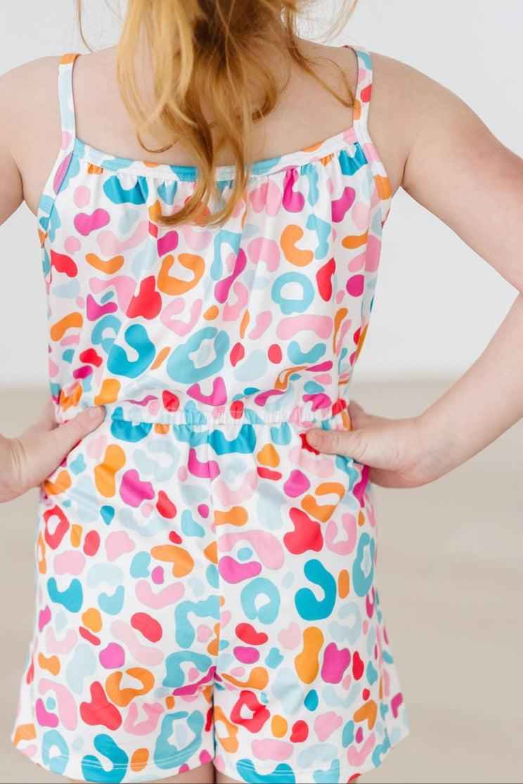 Wild Child Strappy Play Romper - Meera's Mini Mavericks