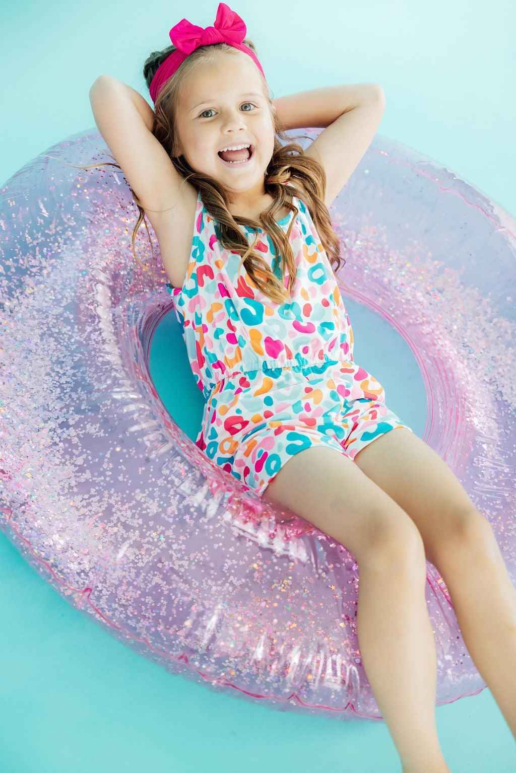 Wild Child Strappy Play Romper - Meera's Mini Mavericks