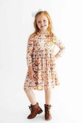 Fall Harvest L/S Pocket Twirl Dress