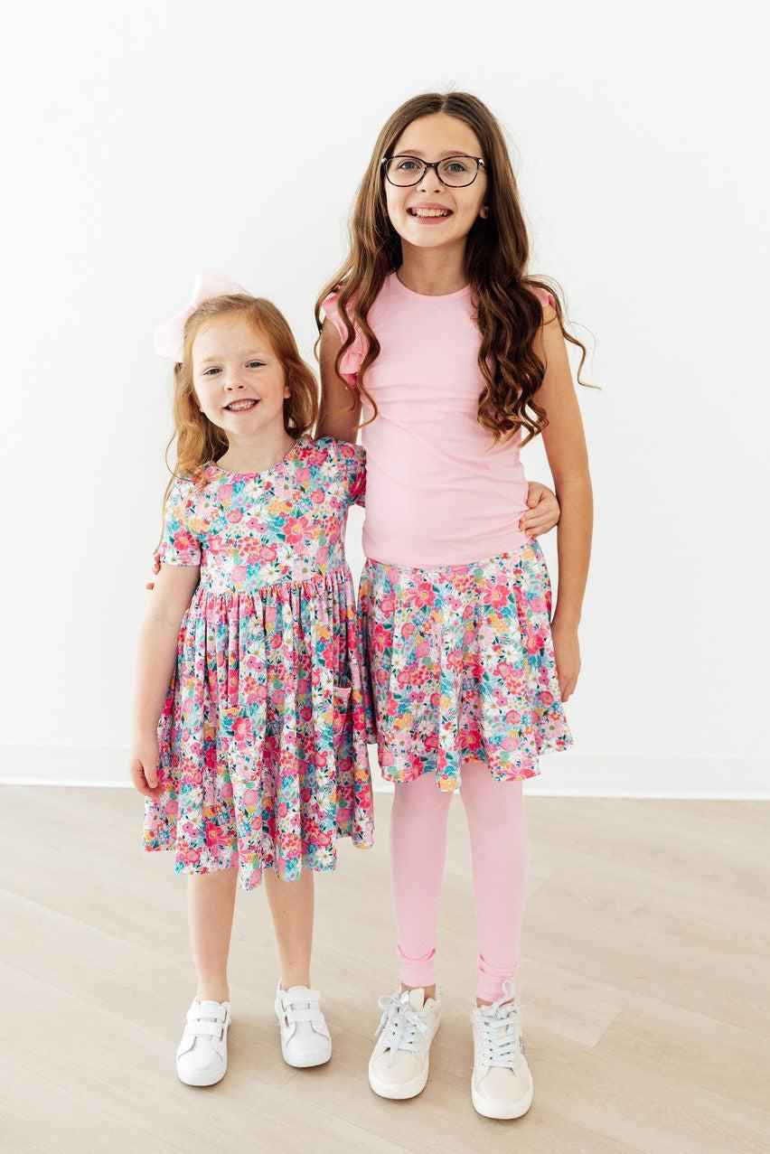 Petal Promises S/S Pocket Twirl Dress